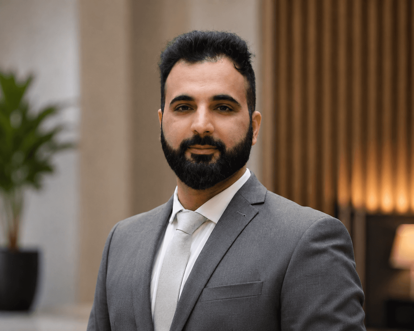 Portrait of Nouman Anjum, Sales Director at B2B Mobiles Europe